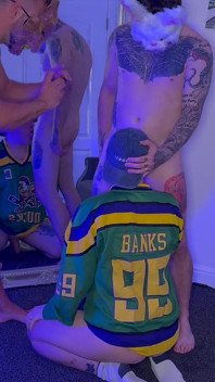 Hot Gay Threeway z prawdziwą parą