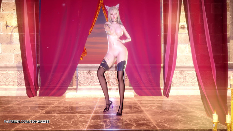 3D-Hentai Games: [MMD] Loona - PTT (color the town) Sexy nackter tanz Ahri Akali...