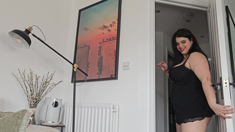 LuciaLatinaGomez: Gavat latin evli kadından özel bir doğum günü pastası