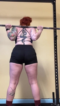 Butt Clenching Leg Day Squats and Deadlifts Powerlifting Barbell Workout