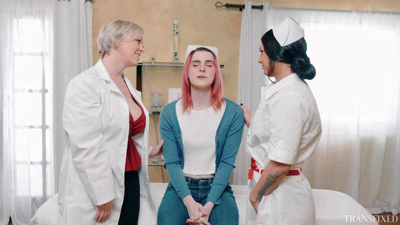 Transfixed ADULTTIME: Transfixed - MILF Doctor Starts Gangbang Orgy at Nurse Retreat!