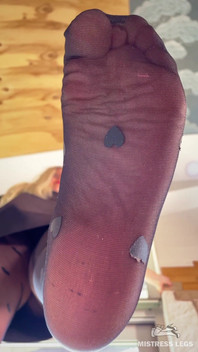 Nylon Toes Play - Then Step on Your Face