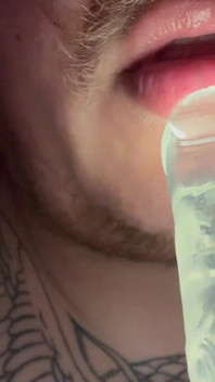 Glowing Dildo - Smoking