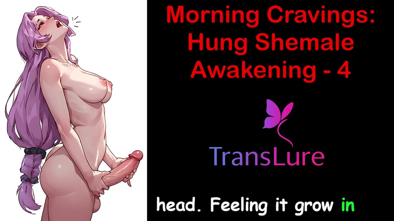TransLure: English Audio Sex Story - Morning Cravings: Hung Shemale Awakening - 4