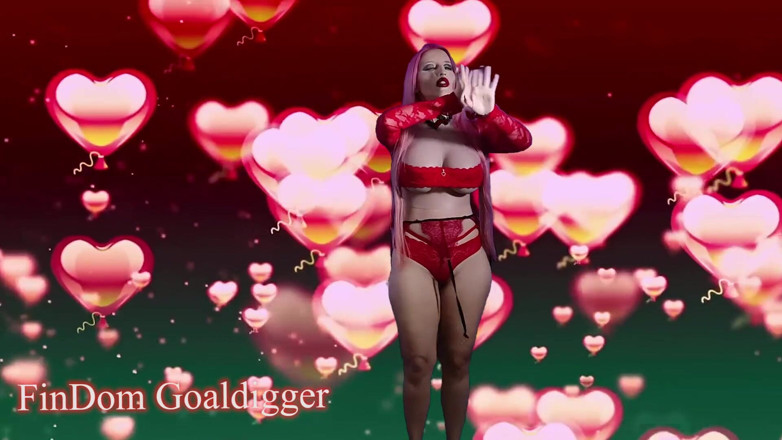 FinDom Goaldigger: そのクリップは、鏡の前で自慰行為をすることについてです