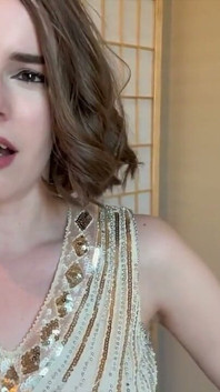 Ivy Wilder's roaring '20s fantasía de eructar - le espera glamour gasa en hd - primer plano!