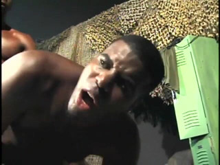 Gays Case: Black dude moans while his gay lover bangs his ass...