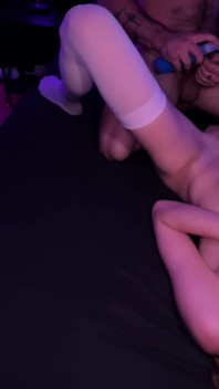 Gorgeous Trans Teen Gets Railed by 2 Studs