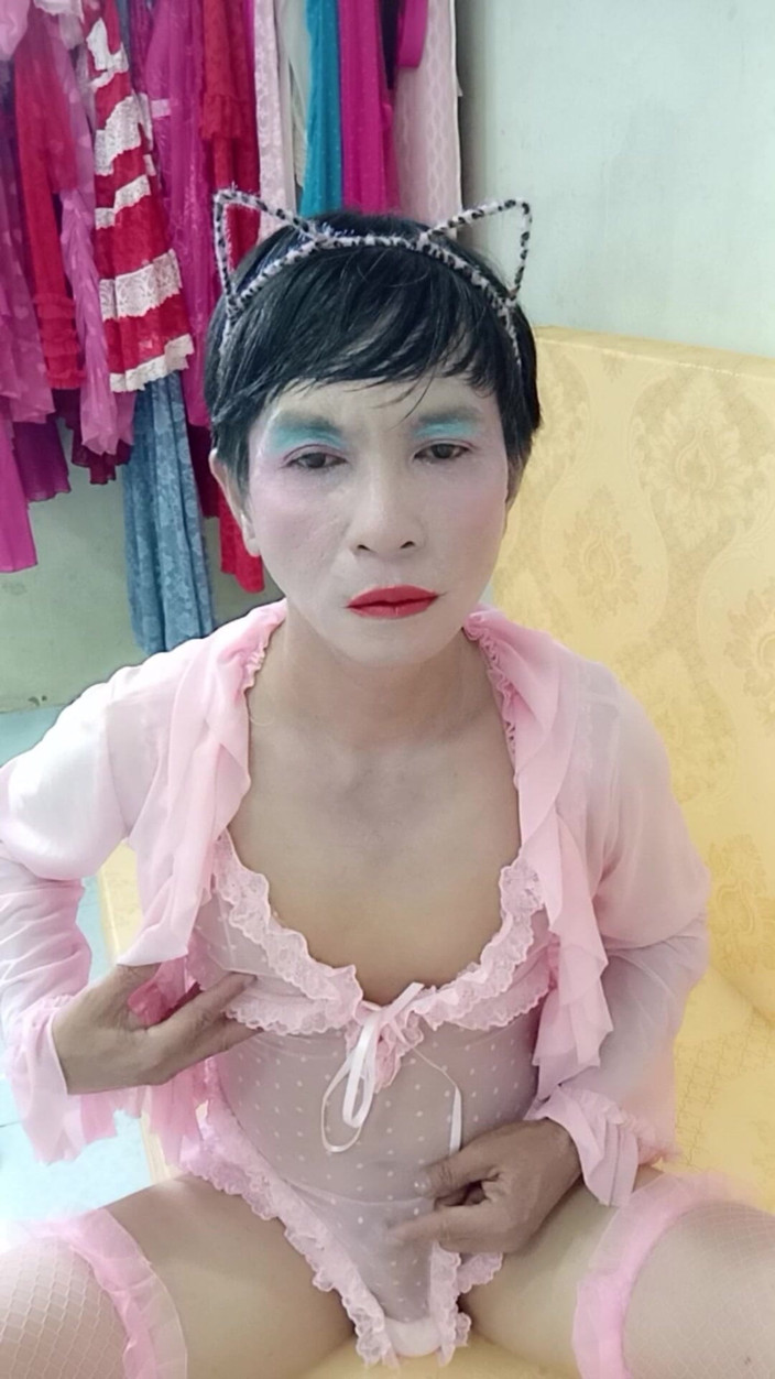nguyen dang thien tri: Transgender indossa sexy lingerie porno fa l'amore per scopare il...
