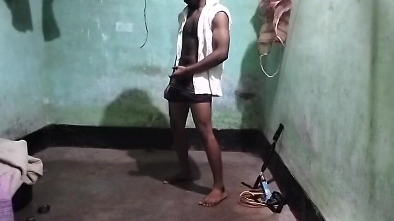 Desi Tits: Straight Friend First Time Gym in Underwear Big Monster Cock...