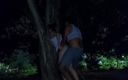 Casal Prazeres RJ: 공공 광장에서 맛있는 섹스로 비오는 밤에 산책이 끝납니다.