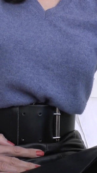 Fetish for Wide, Tight Belts and Wristwatches Part 1 Lady Victoria Valente