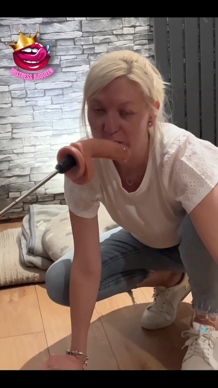BJQueen and Rod: Po prostu spontanicznie używam mojej pieprzonej maszyny