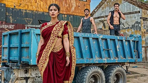 Two Laborers Took Advantage Of The Absence Owner By Fucking His Desi Wife