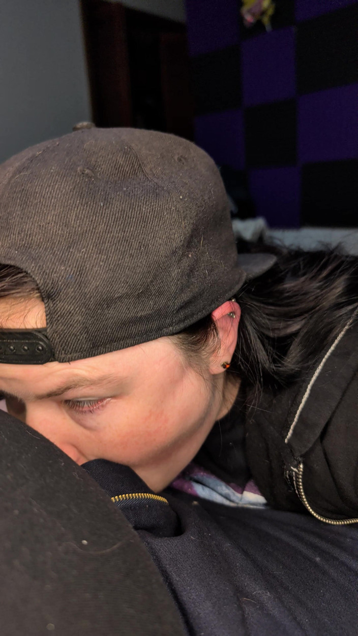 TheKinkyPwrLftr: After Work Blowjob
