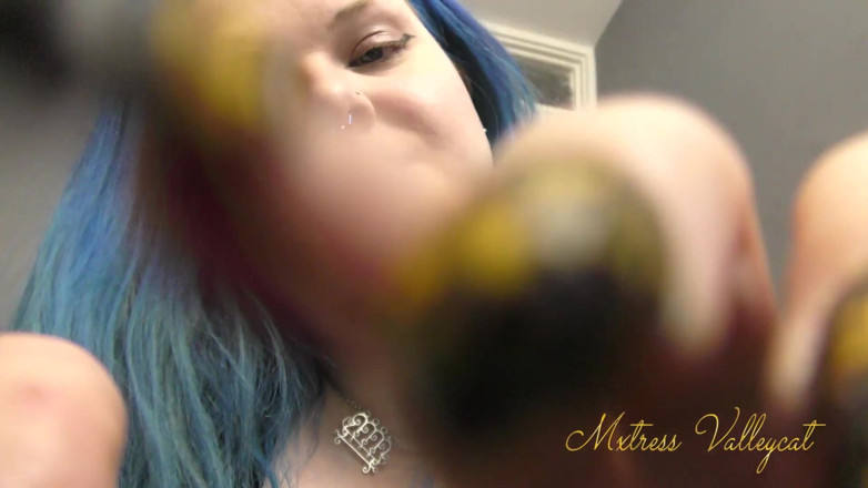 Mxtress Valleycat: Zlaté alobalové nehty škrábající ASMR