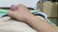Shyboymasturbate: Young Boy Having a Good Night Masturbation with His Cock...