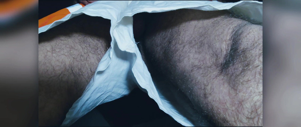 Stink HairyMale: Pantaloni albaștri și cizme