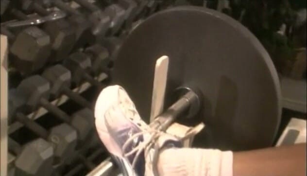 A Lesbian World: Lusty Brunette Vixen Rims a Juicy MILF Pussy at Gym