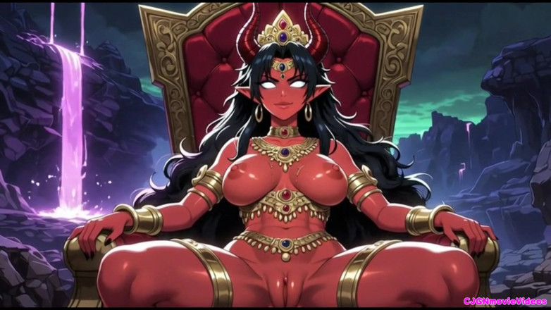 Hot girl dancing: Film, Démon magické Fialová Jeskyně Královna Film, Ai Animace
