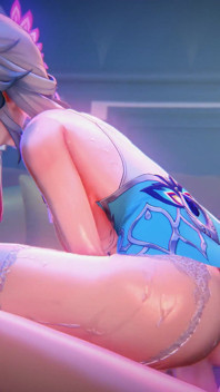 Honkai Star Rail - Yao Guang intime sex noaptea - animații 3D Hentai