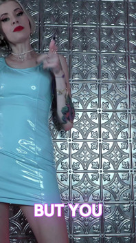 Sph & Shiny Fetish - Jerk off Instructions Pvc Gooner Brain Fuck by Goddess Kyaa