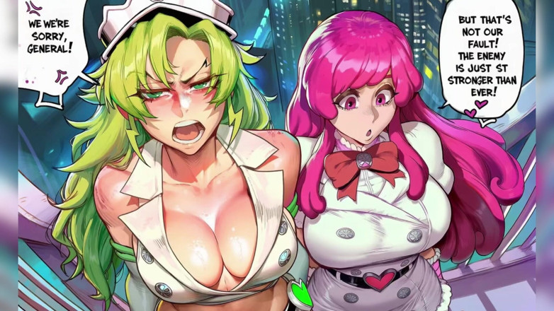 AI FUCK: Transe mit großem schwanz fickt mädchen