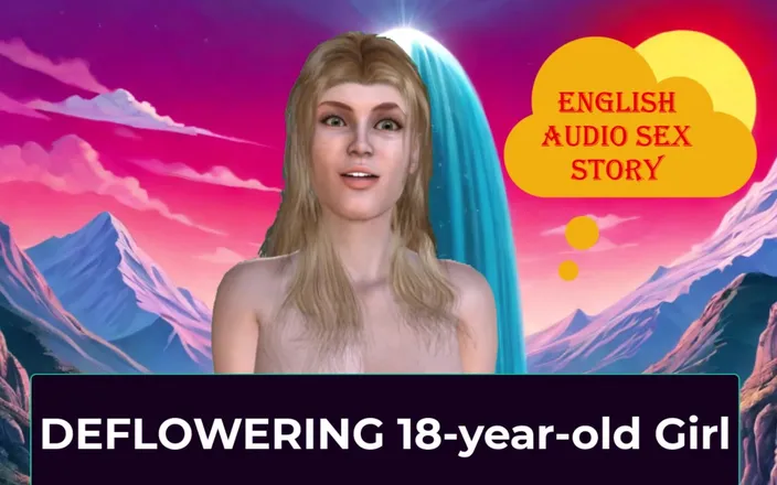 English audio sex story: Deflowering 18-year-old Girl