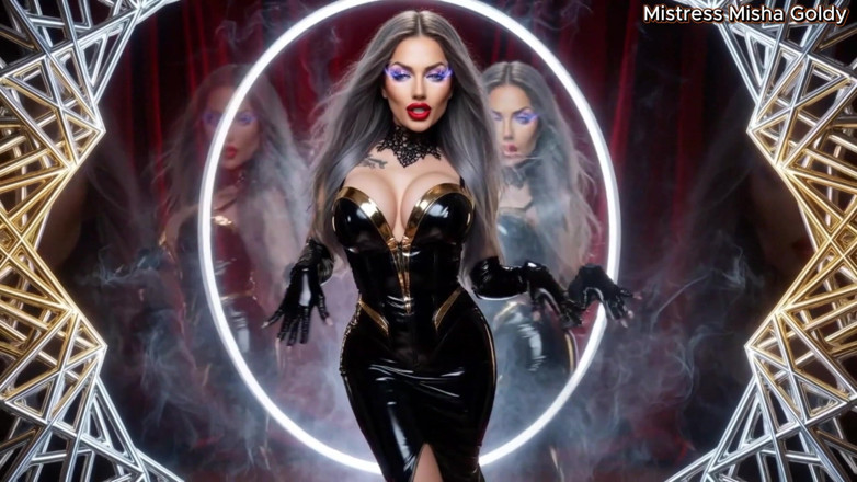 Goddess Misha Goldy: Не могу сказать не сказать нет, сучка. Ты обожаешь быть напуганным - удар и проглот для меня