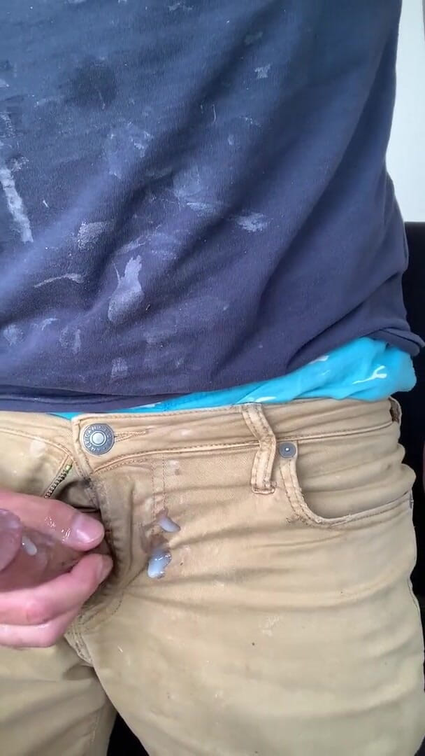 TJenner: Super horny, hard dick bate session. Face