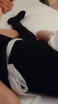 Amateur POV a Cute Maid Gives You Plenty of Service. Climax with Cunnilingus While Holding the Cock. Cosplay. Creampie. Blowjob.