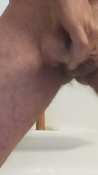 Rubbing My Cock