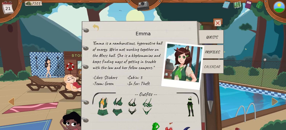 LoveSkySan69Real: 哀悼森林营地 - 第34部分 - 泳池性爱由loveskysanhentai制作