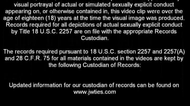 JW Ties Bondage And Fetish: 没有呼吸直到你射精 wmv