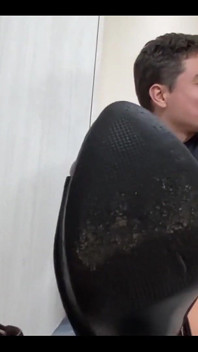 Cuckold POV Ep 1 - Cuckold Lick Her Lover Cum From Kiffa Soles After Cathes They Fucking