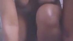 Pissing My Blue Panty and Licking It Dry