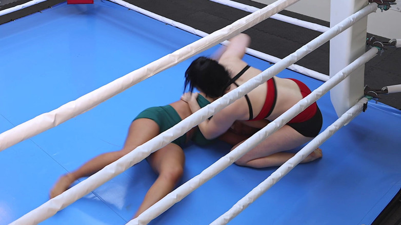 Red Sign Wrestling: Lola Marie versus Goth Delilah