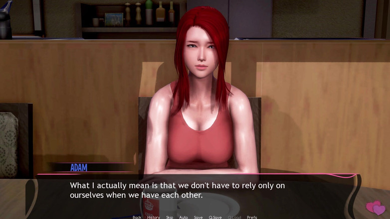 3D Cartoon Porn: Murmur 10: Adam &amp; Liz Storeroom Handjob Talk (sfw)