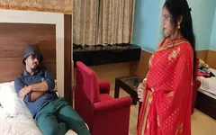 En desi fru som arbetar på ett hotell lämnas in till en thirky man