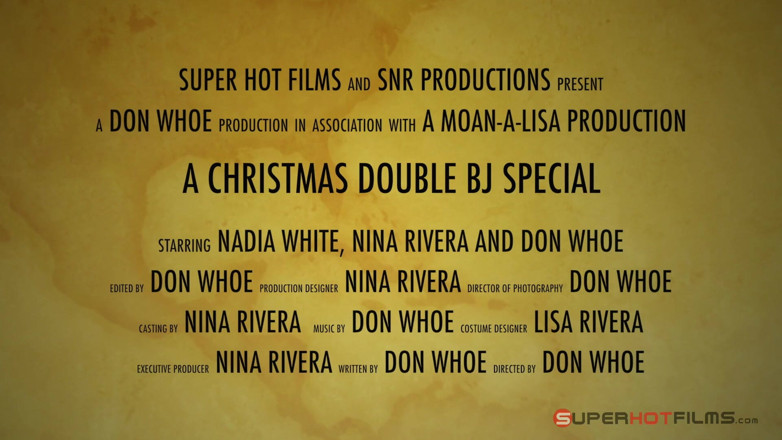 Super Hot Films: Pompino di Natale interrazziale / nadia white / Nina Rivera