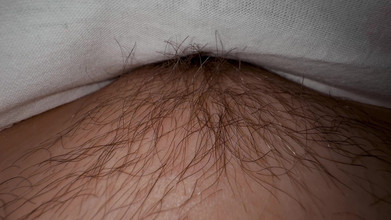 Gigi oficial: Aku akan menggosok memek berbulu saudara tiriku dengan jariku. Dia...