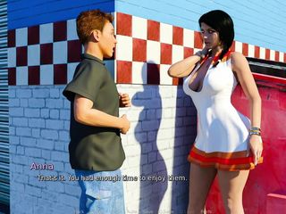 Porngame201: Anna Exciting Affection (kapitola 1) #6 - Ukazování prsou - 3D hra Hentai