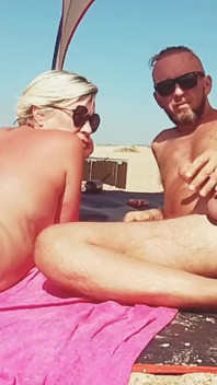 Nede strandsex