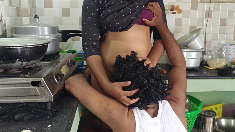 Palani69: Housewife Hot Fucking Romance in Kitchen