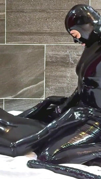 Double Dildo Fun, Part 2 - Alex Latex
