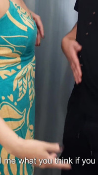 She Called a Stranger to the Fitting Room of the Store.