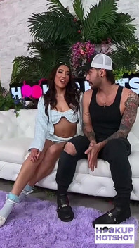 Chloe Amour Deepthroats Nade Nasty's Hard on Til' He Cums on Her!