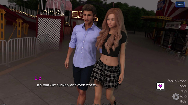3D Cartoon Porn: The Awakening 14 - Liz &amp; xavier nella casa infestata hanno seppato Liz...