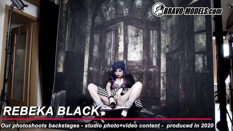 Bravo Models Media: Buổi chụp hình 386-backstage Rebeka Black - Người lớn
