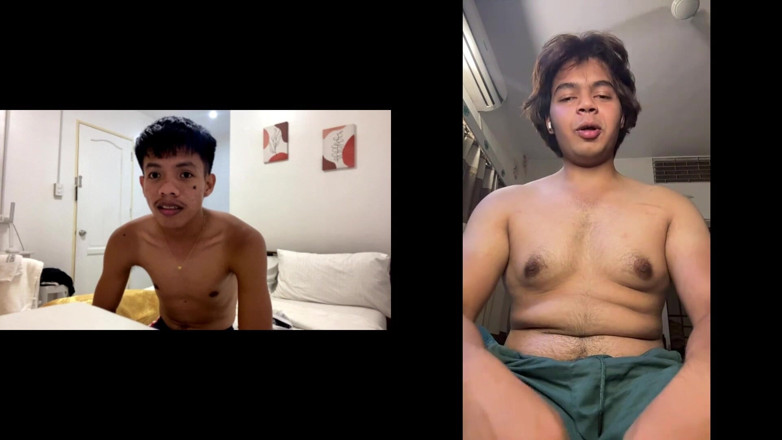 Jameson Official: Asian Twink Drills Indian Twink Live on Cam